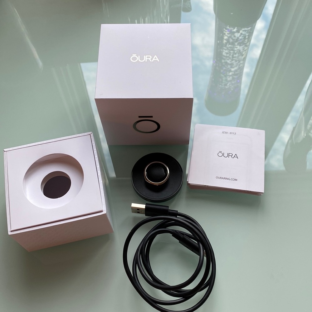 Oura Ring-Gen 2-Heritage Silver-Size 7